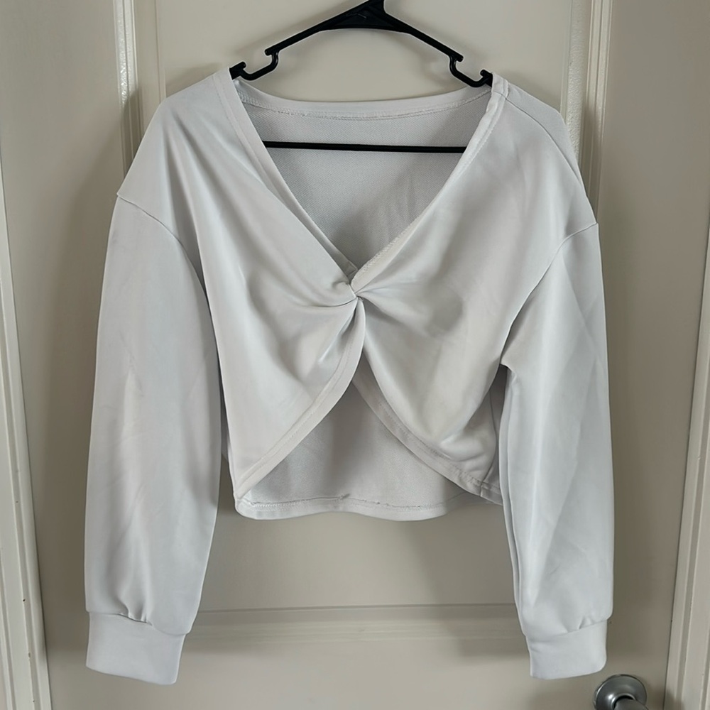 White Long Sleeve Worn Once
